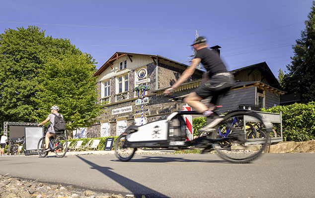 Genießen an Bahntrassen