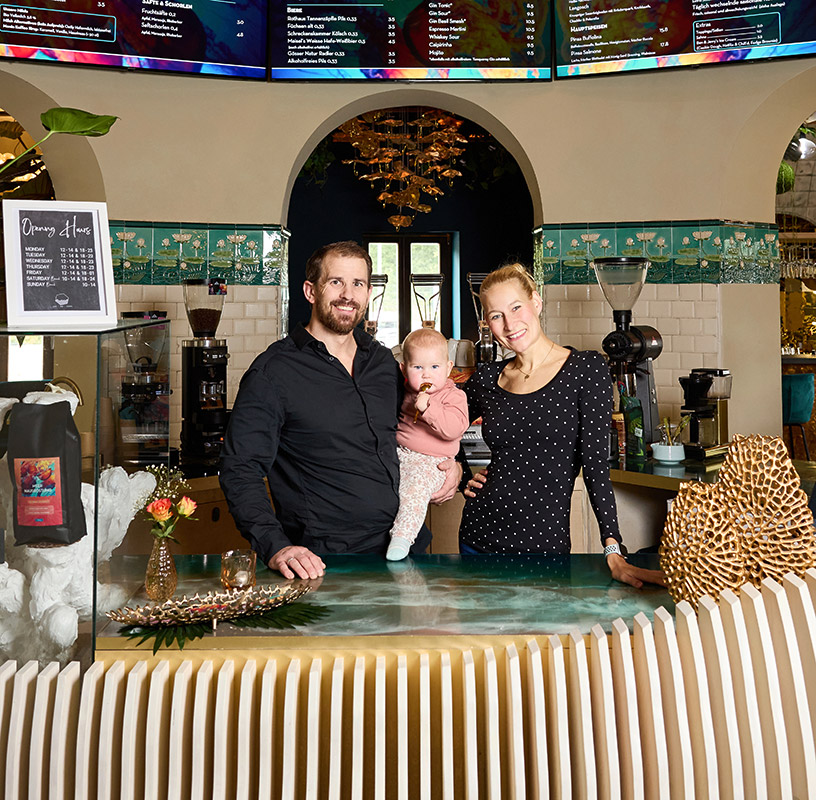 Café im historischen Ambiente